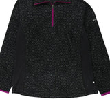 Columbia Fleece - Large Black Polyester