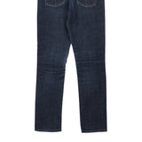 571 Levis Slim Fit Jeans - 28W UK 6 Dark Wash Cotton