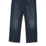 Straight Morris Energie Jeans - 35W 31L Blue Cotton
