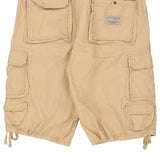 J.M.C Cargo Shorts - 36W 11L Beige Cotton