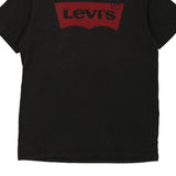 Levis Spellout T-Shirt - Small Black Cotton