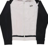 Lotto Track Jacket - Small White Polyester