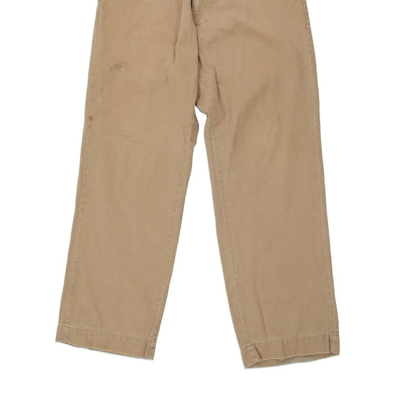 Ralph Lauren Trousers - 32W 29L Beige Cotton