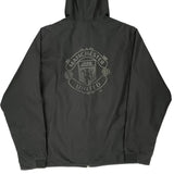 Vintage Manchester United Nike Football Jacket - XL Black Polyester