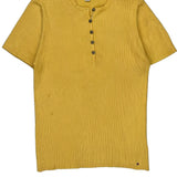 Tommy Hilfiger Top - XL Yellow Silk Blend