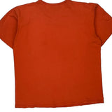 Vintage Made In USa Nike T-Shirt - Large Orange Cotton