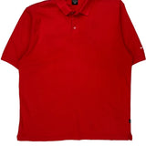 Vintage Nike Polo Shirt - XL Red Polyester