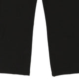 Cavalli Class Cropped Trousers - 40W UK 20 Black Cotton