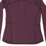 Carhartt 1/4 Zip - XS Purple Polyester