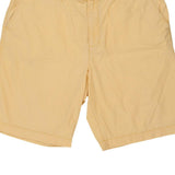 Tommy Hilfiger Shorts - 40W 11L Yellow Cotton