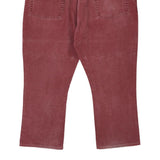 Polo Ralph Lauren Cord Trousers - 40W 26L Pink Cotton