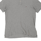 Tommy Hilfiger Polo Shirt - 2XL Grey Cotton
