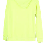 Age 13-14 Champion Spellout Hoodie - XL Green Cotton Blend