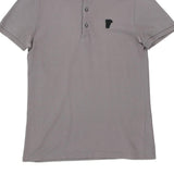Vintage grey Versace Collection Polo Shirt - mens medium