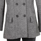 Unbranded Overcoat - Large Grey Polyester Blend