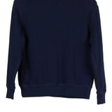 Age 8-9 Ralph Lauren Sweatshirt - Medium Navy Cotton Blend