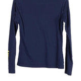 Age 10-12 Michigan Wolverines Nike NCAA Long Sleeve T-Shirt - Medium Navy Cotton