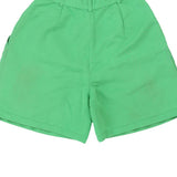 Iceberg Embroidered Shorts - 26W UK 8 Green Cotton