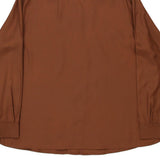 Unbranded Shirt - XL Brown Polyester