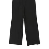 Unbranded Trousers - 30W UK 10 Black Viscose Blend