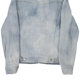 Calvin Klein Jeans Denim Jacket - Large Acid Wash Cotton