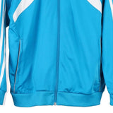Age 13-14 Adidas Track Jacket - Large Blue Polyester