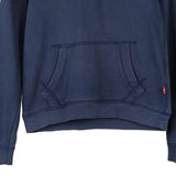 Age 12 Levis Spellout Hoodie - Medium Blue Cotton