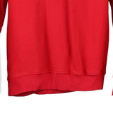 NASA Live 978 Spellout Sweatshirt - Small Red Cotton Blend