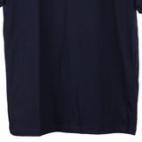 Ready T-Shirt - Large Navy Cotton