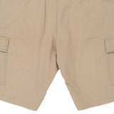 Sea Barrier Cargo Shorts - 38W 11L Beige Cotton