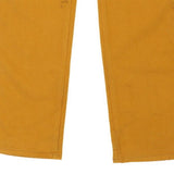 Jeckerson Trousers - 28W UK 8 Yellow Cotton
