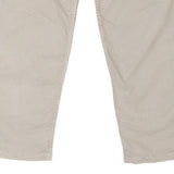 Kappa Cargo Trousers - 38W 32L Cream Cotton