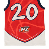 Pz Sport Jersey - Large Red Polyester