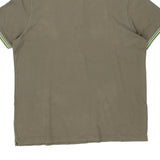 Lotto Polo Shirt - 3XL Khaki Cotton