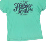 Hilfiger Denim Graphic T-Shirt - Medium Green Cotton