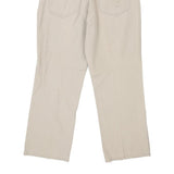 Tommy Hilfiger Trousers - 38W 30L Cream Cotton
