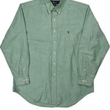 Yarmouth Ralph Lauren Shirt - Large Green Cotton
