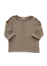 Back to nature muslin shirt - Sand