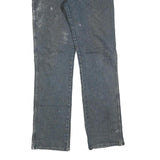 DICKIES Mens Blue Regular Straight Denim Medium W32 L34 Workwear Zip Jeans