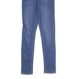 BAILEY Womens Blue Slim Skinny Denim Jeans Cotton Blend W22 L28 Stretch Zip