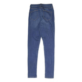 BAILEY Womens Blue Slim Skinny Denim Jeans Cotton Blend W22 L28 Stretch Zip