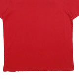 ARMANI EXCHANGE Mens Red & Grey Graphic T-Shirt L Short Sleeve Crew Neck Logo