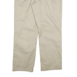 CARHARTT Mens Cotton Blend Beige Relaxed Straight Trousers W40 L32 Workwear