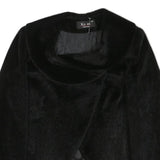 KAAN Womens Black Button Jacket XS Polyester Blend Soft Fabric Elegant