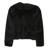 KAAN Womens Black Button Jacket XS Polyester Blend Soft Fabric Elegant