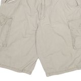 CALVIN KLEIN JEANS Mens Shorts Beige Cargo Plain 2XL W36 Cotton Comfortable