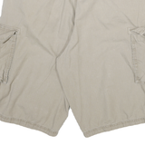 CALVIN KLEIN JEANS Mens Shorts Beige Cargo Plain 2XL W36 Cotton Comfortable