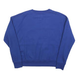 TOMMY JEANS Mens Blue & White Coca-Cola Crew Neck S Sweatshirt Embroidered Logo