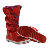 LACOSTE Snow Boots Red Synthetic Womens UK 6