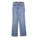 LEVI'S 512 Bootcut Womens Jeans Blue Slim Denim Light W26 L30 Classic Fit